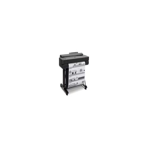 Impresora de gran formato de inyección de tinta HP Designjet T650 - 610mm (24.02") Ancho de Impresión - Color - 4 Color(es) - 26Segundo Velocidad de color - 2400 x 1200 dpi - 1GB - USB - Ethernet - LAN inalámbrica - Hojas Cortadas, Rollo de papel, Papel bond, Papel Estucado, Papel recubierto de gramaje extra, Papel blanco intenso de inyección de tinta, Cianotipo, Papel técnico, Papel de calco natural, Transparencia, Transparencia mate, ... - Estacionario - Apple AirPrint