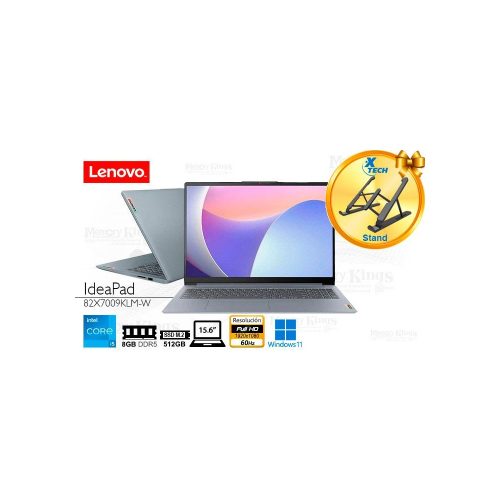 LAPTOP Core i5-1335U LENOVO IdeaPad Slim 3 15IRU8 8|512|15.6" grafica Intel Iris Xe, W11HOME