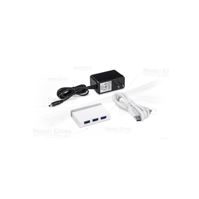 HUB USB 4pt TRENDNET TU3-H4 C|Fuente PC|Mac