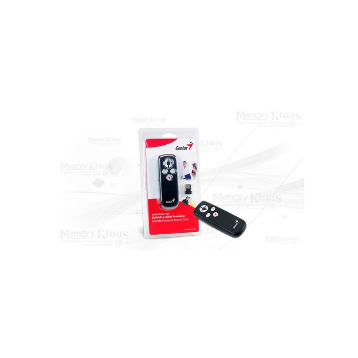 PRESENTADOR Wireless GENIUS Media Pointer 100 nano