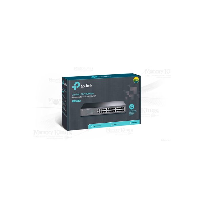 SWITCH 24pt TP-LINK TL-SF1024D 100MB