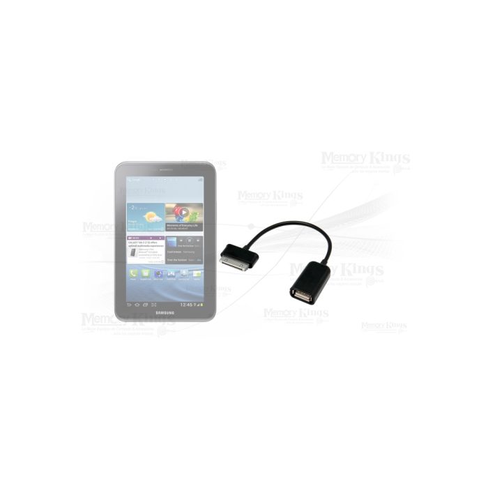 CABLE OTG USB Para TABLET Galaxy Samsung