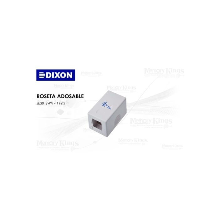 ROSETA ADOSABLE DE 1 PUERTO DIXON
