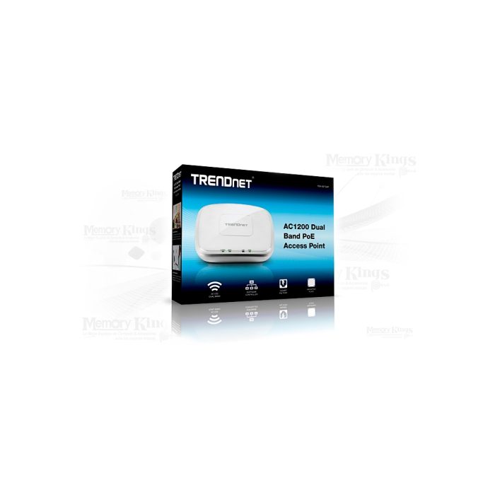 ACCESS POINT TRENDNET TEW-821DAP AC1200 2BAND PoE