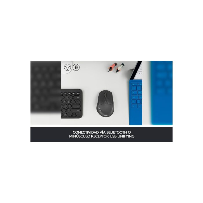 MOUSE LOGITECH M720 TRIATHLON MULTI DIVICE BLACK Bluetooth&Wireless