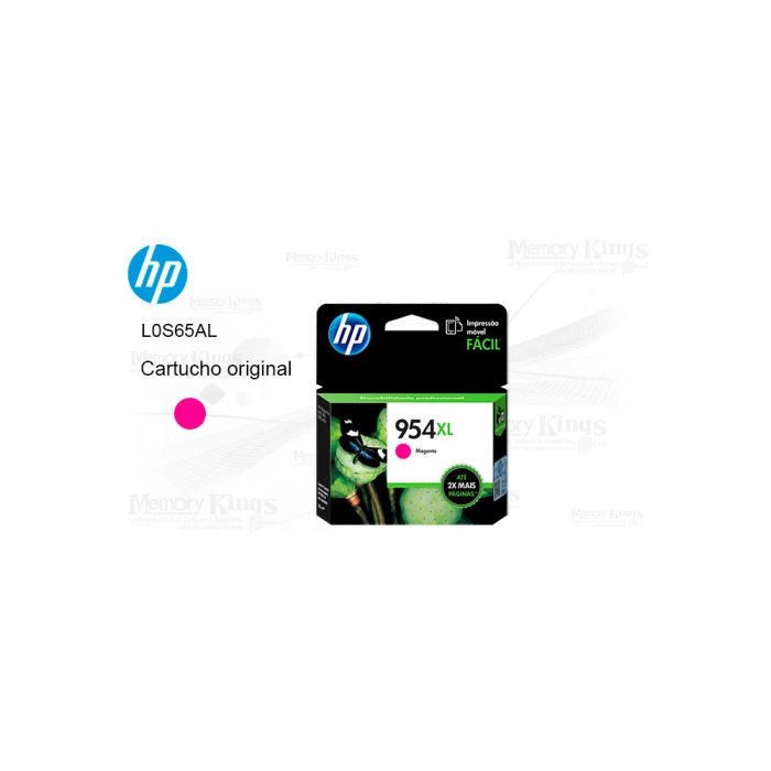 Cartucho de Tinta HP 954XL Magenta Original 1600pa