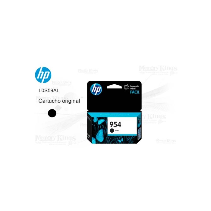 Cartucho de Tinta HP 954 Black Original 1000pag.