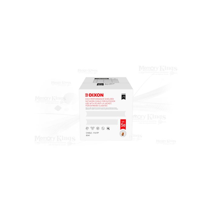 CABLE RED CAT-5e 305mts DIXON 8041 Exterior