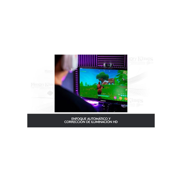 CAMARA WEBCAM LOGITECH C922 FHD STREAM con Tripode