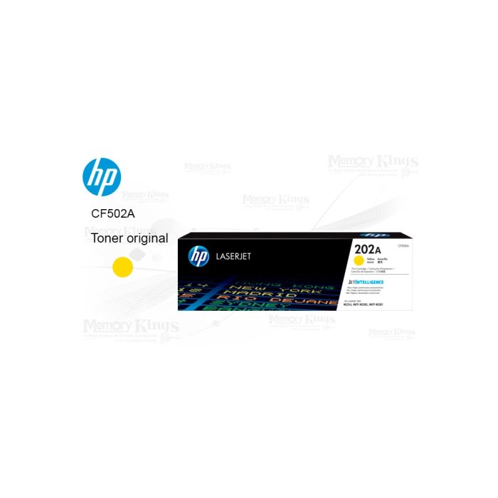 Cartucho de Toner HP 202A Yellow Original 1300pag.