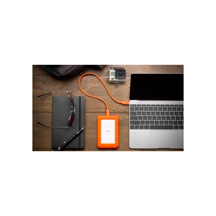 DISCO DURO USB-C|USB 1TB LACIE Rugged