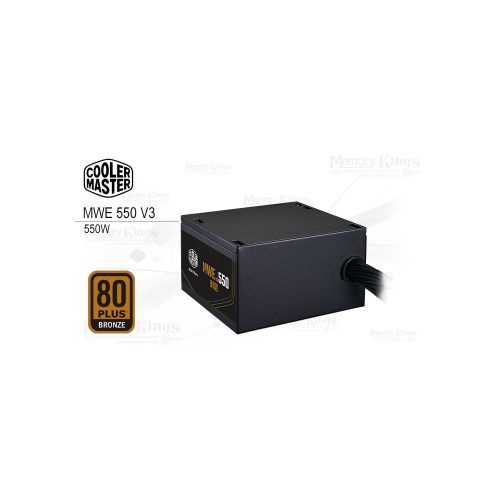 FUENTE 550W 80plus BRONZE COOLER MASTER MWE 550 V3