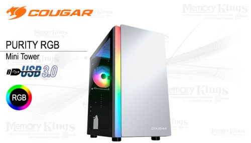 CASE Mini Tower COUGAR PURITY RGB WHITE
