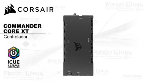 CONTROLADOR RGB CORSAIR iCUE COMMANDER CORE XT 6ca