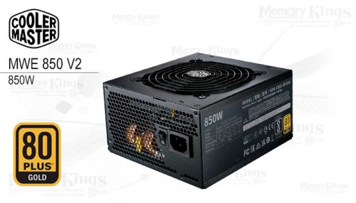 FUENTE 850W 80plus GOLD COOLER MASTER MWE GOLD 850 V2 ATX 3.0 FULL MODULAR