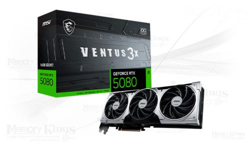 GEFORCE RTX 5080 16GB 256 bit MSI VENTUS 3X OC PLUS