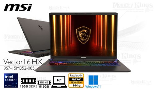 NBG MSI 16 U7-HX 16 512 V12G W