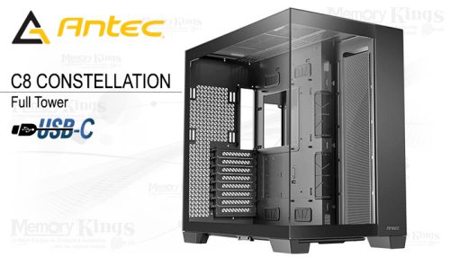 CASE Full Tower ANTEC C8 CONSTELLATION BLACK