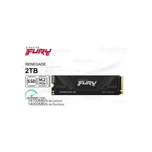 Ssd Kt Fury Reneg 2Tb Nvme G5