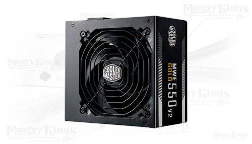 Fuente de alimentación COOLER MASTER G Gold 550 V2, 550W, Formato ATX.