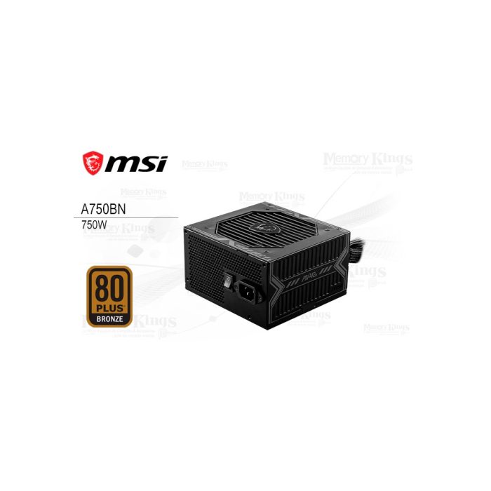 FUENTE 750W 80plus BRONZE MSI MAG A750BN PCIE5