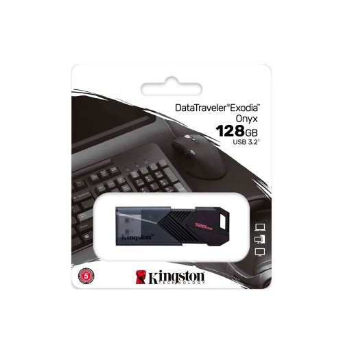 MEMORIA USB 128GB KINGSTON EXODIA ONYX