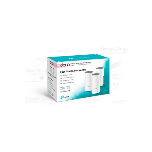 ROUTER TP-LINK Mesh Deco E4(PAQx3) AC1200 2BAND