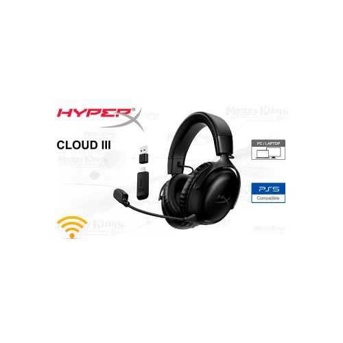 AURICULAR Gaming Wireless HYPERX Cloud III Black