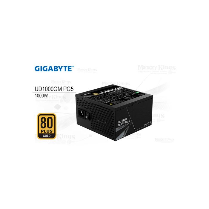 FUENTE 1000W 80plus GOLD GIGABYTE UD1000GM PG5 FM