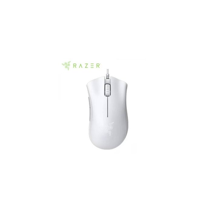 MOUSE RAZER DEATHADDER ESSENTIAL 6400 DPI SWITCH MECHANICAL WHITE (RZ01-03850200-R3U1)