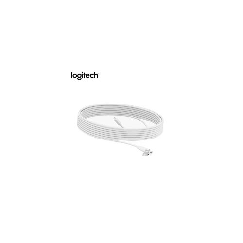 CABLE DE EXTENSION LOGITECH B2B P/RALLY MIC POD 10M WHITE (952-000047)