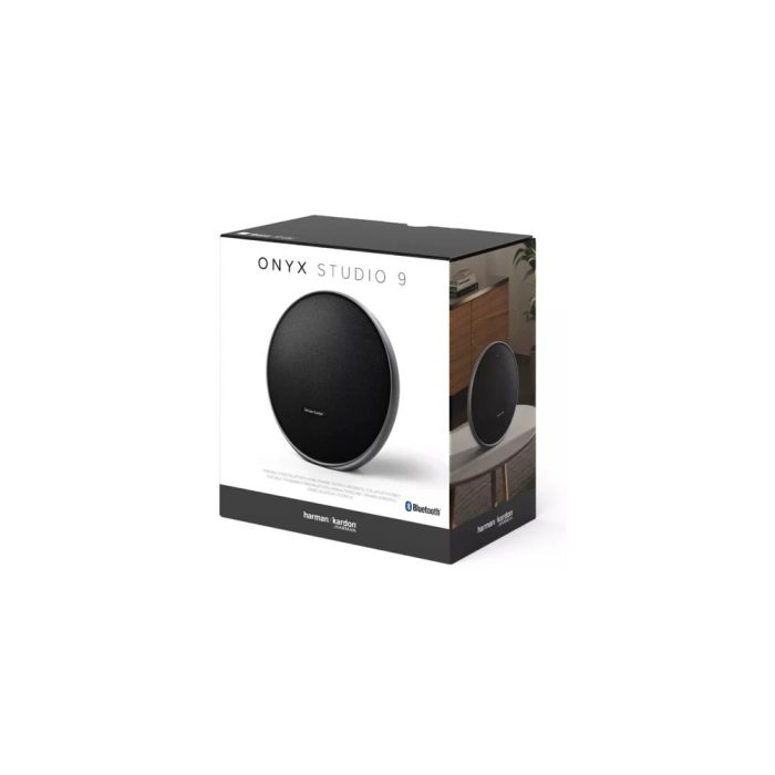 Parlante Harman Kardon Onyx Studio 9 Bluetooth - Sonido premium, diseño elegante, color negro