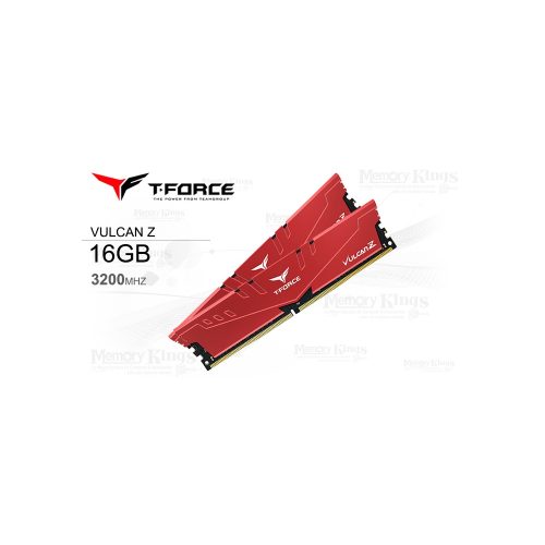 MEMORIA DDR4 16GB 3200 CL16 T-Force Vulcan Z RED (2x8GB)