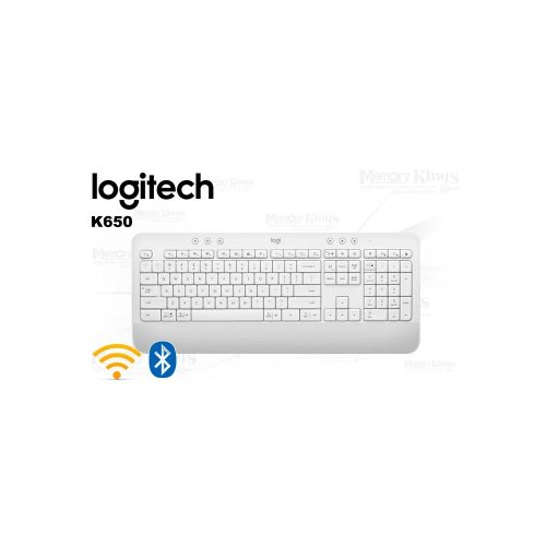 TECLADO LOGITECH SIGNATURE K650 WHITE Bluetooth&Wireless
