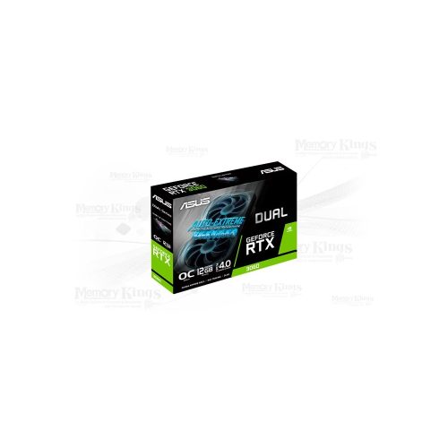 GEFORCE RTX 3060 12GB 192 bit ASUS DUAL V2 OCEDICION BLACK