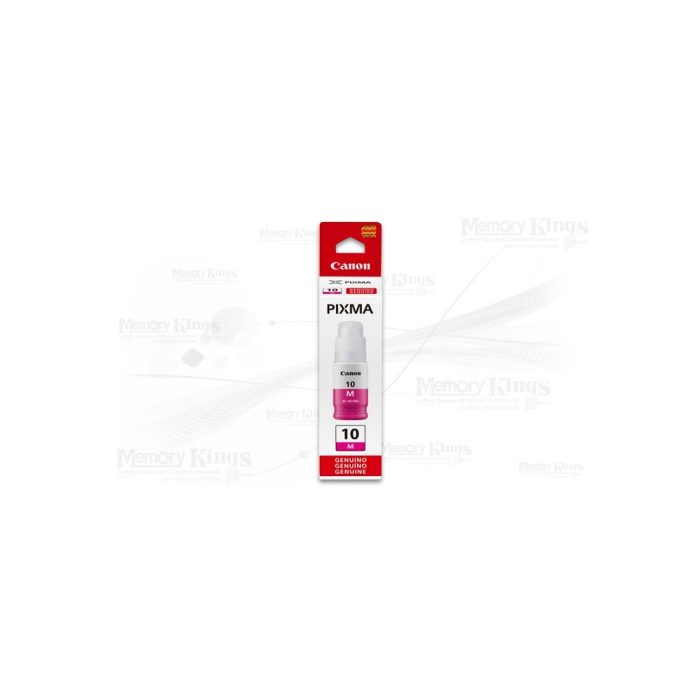 Botella de TINTA CANON GI-10 Magenta 70ml.