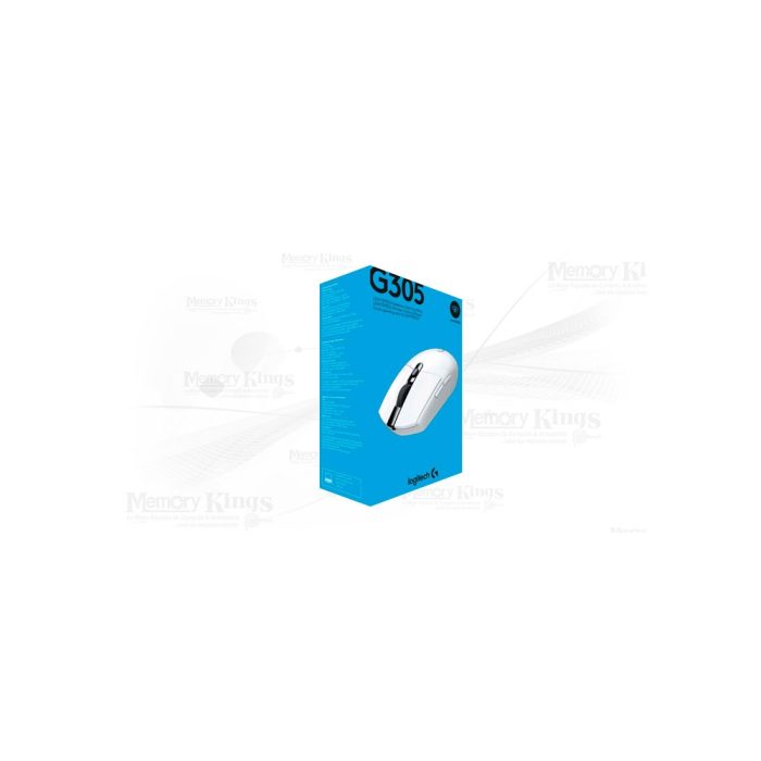 MOUSE Gaming LOGITECH G305 LIGHTSPEED 12K WHITEWireless