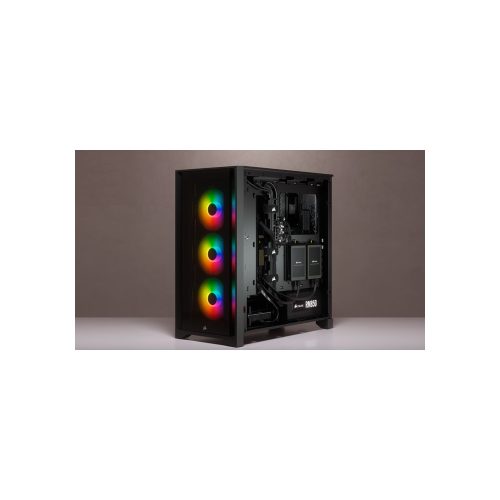 CASE Mid Tower CORSAIR iCUE 4000X RGB BLACK