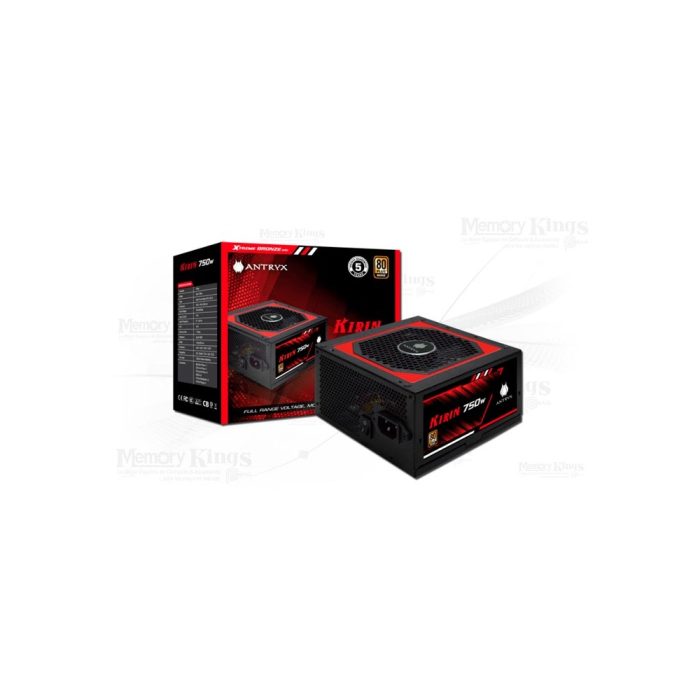FUENTE 750W 80plus BRONZE ANTRYX KIRIN 750