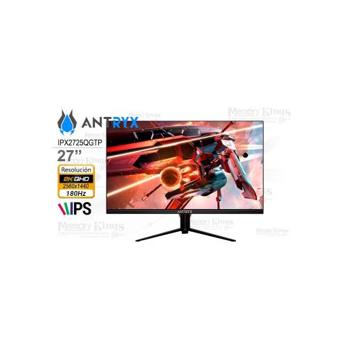 MONITOR 27 ANTRYX IPX2725QGTP iPS 2K QHD 180HZ 1MS, RGB, PIVOTE