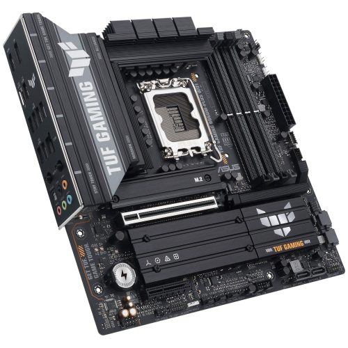 Placa base ASUS TUF Gaming B860M-PLUS WiFi Micro ATX LGA 1851 para videojuegos y rendimiento superior
