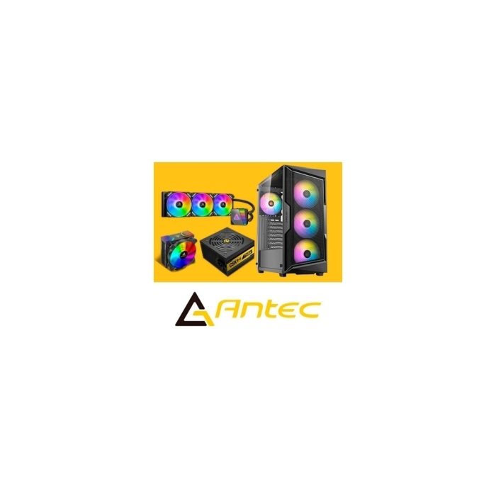CASE Mid Tower ANTEC AX83 RGB EXTREME BLACK