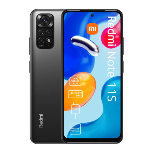 Xiaomi Redmi Note 11S - Smartphone - Android - Graphite gray - Touch - EU 6+128GB