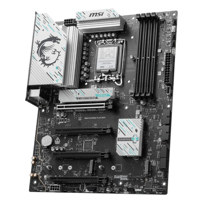 LGA 1851 INTEL MSI B860-GAMING-PLUS-WIFI DDR5 8800MHZ HDMI ATX M.2