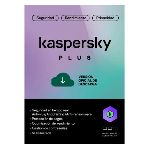 Kaspersky Plus Latam 1-Dvc