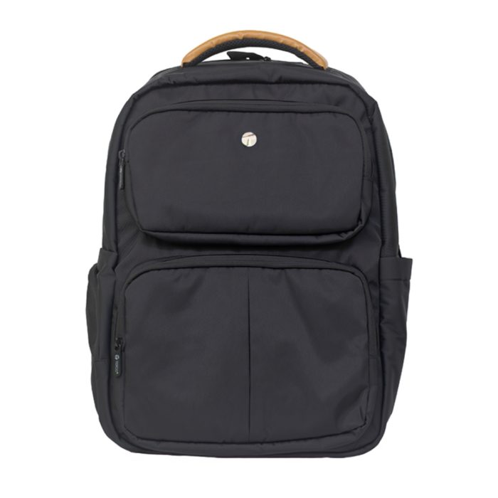 BACKPACK TEROS ELITE BLACK TE-9030BK, para notebooks de hasta 15.6"