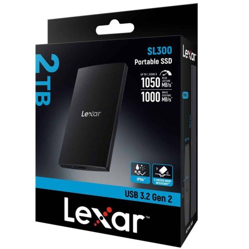 SSD M.2 Lexar SL300 de 1TB - Alta velocidad 1050MB/s lectura, 1000MB/s escritura, compacto y eficiente