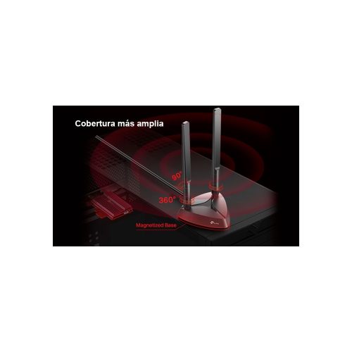 RED Wi-Fi+Bluetooth PCI EXP TP-LINK ARCHER TX3000E