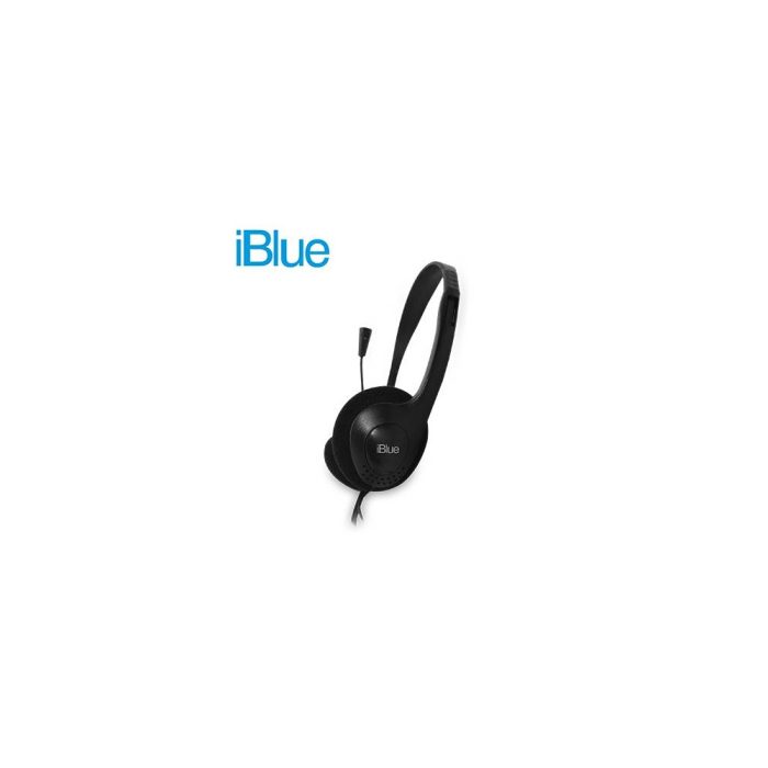 AUDIFONO C/MICROF. IBLUE HS-2001BK 3.5MM BLACK (PN HS-2001BK)