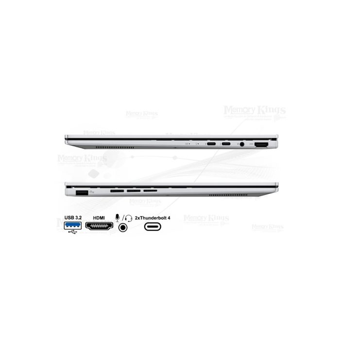 LAPTOP Core Ultra 5 125H ASUS Zenbook 14 OLED UX3405MA-QD724W 8|512|14" Grafica Intel Arc, WIN-11
